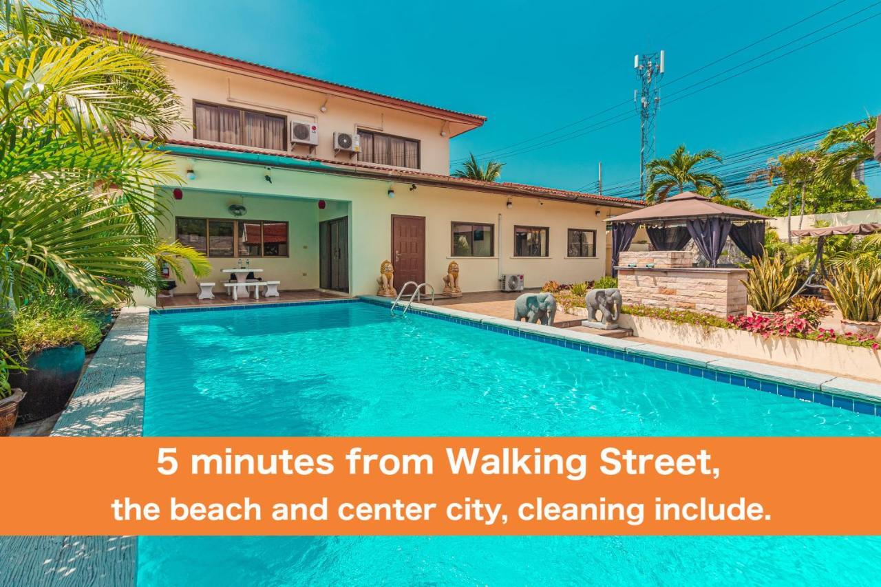 Viewbor Villa - Pattaya Holiday House Walking Street 4 Bedrooms Exterior foto